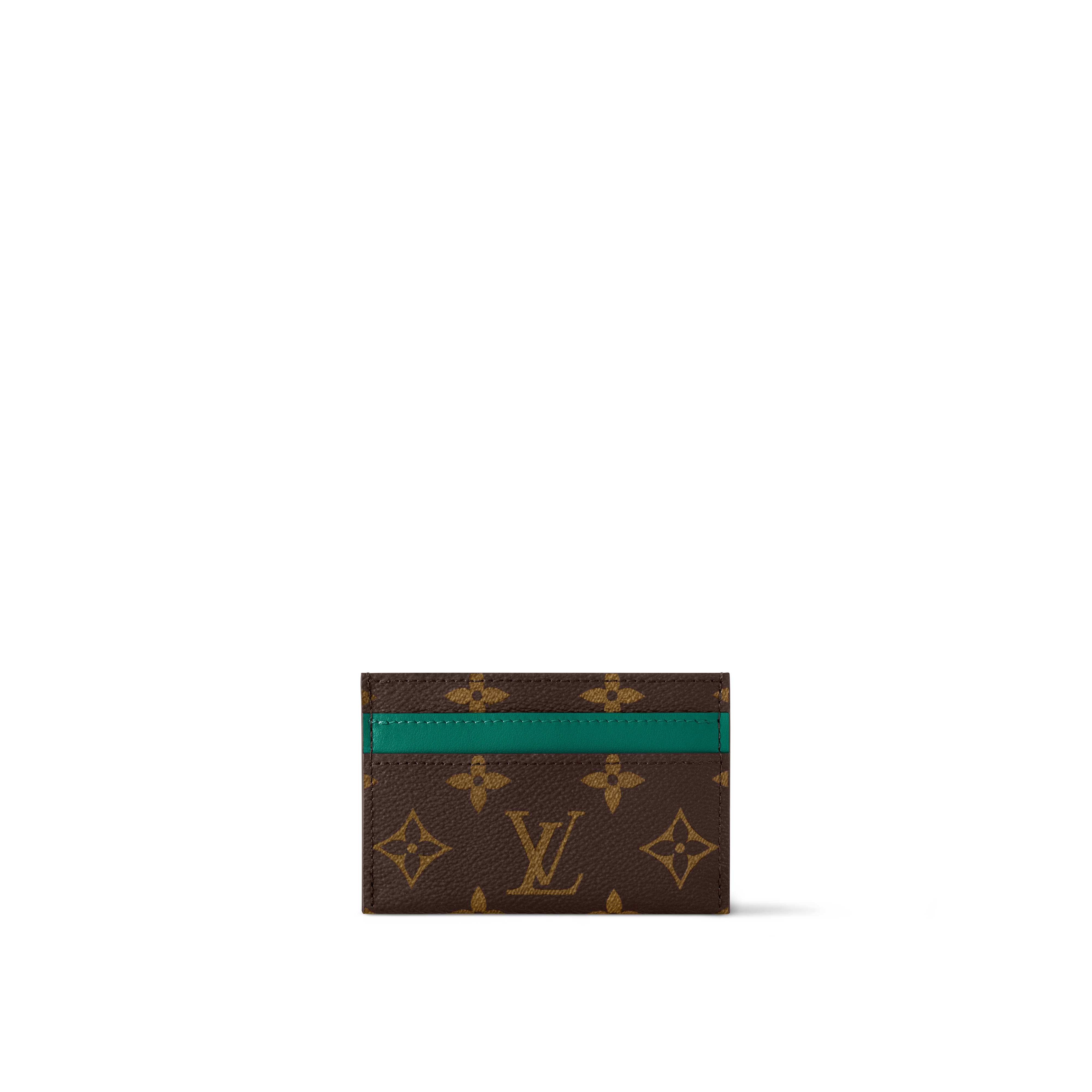 Double Card Holder Monogram Macassar Canvas - Men - Small Leather Goods | LOUIS  VUITTON ®